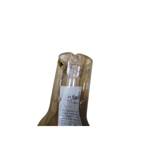 Winelight Flame Protector Glass Chimney For Wine Bottles Vintage Concepts - Picture 11 of 13